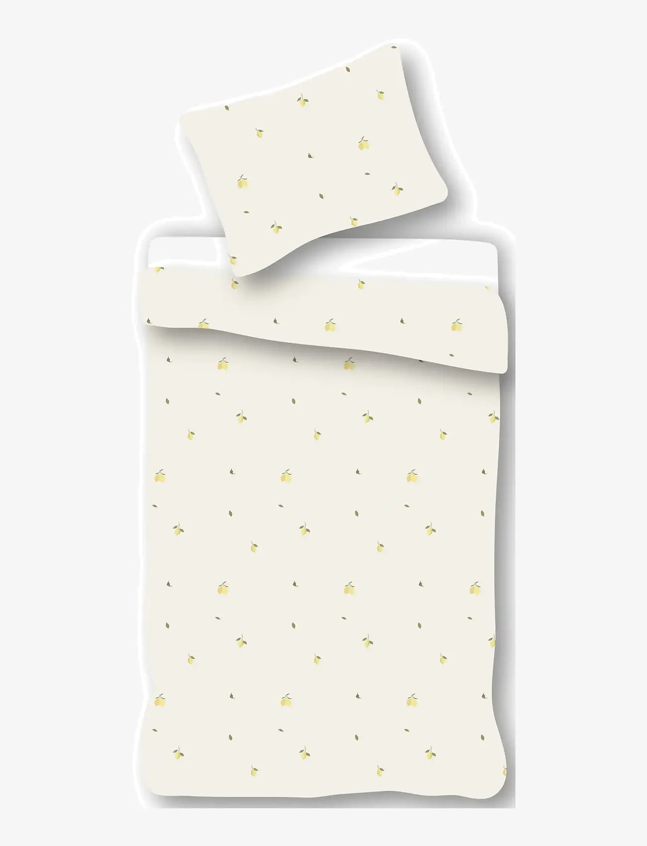 BrandMac - Bed linen "by mats" Lemons 70x100, 40x45 cm - bettwäsche-set - multi coloured - 0