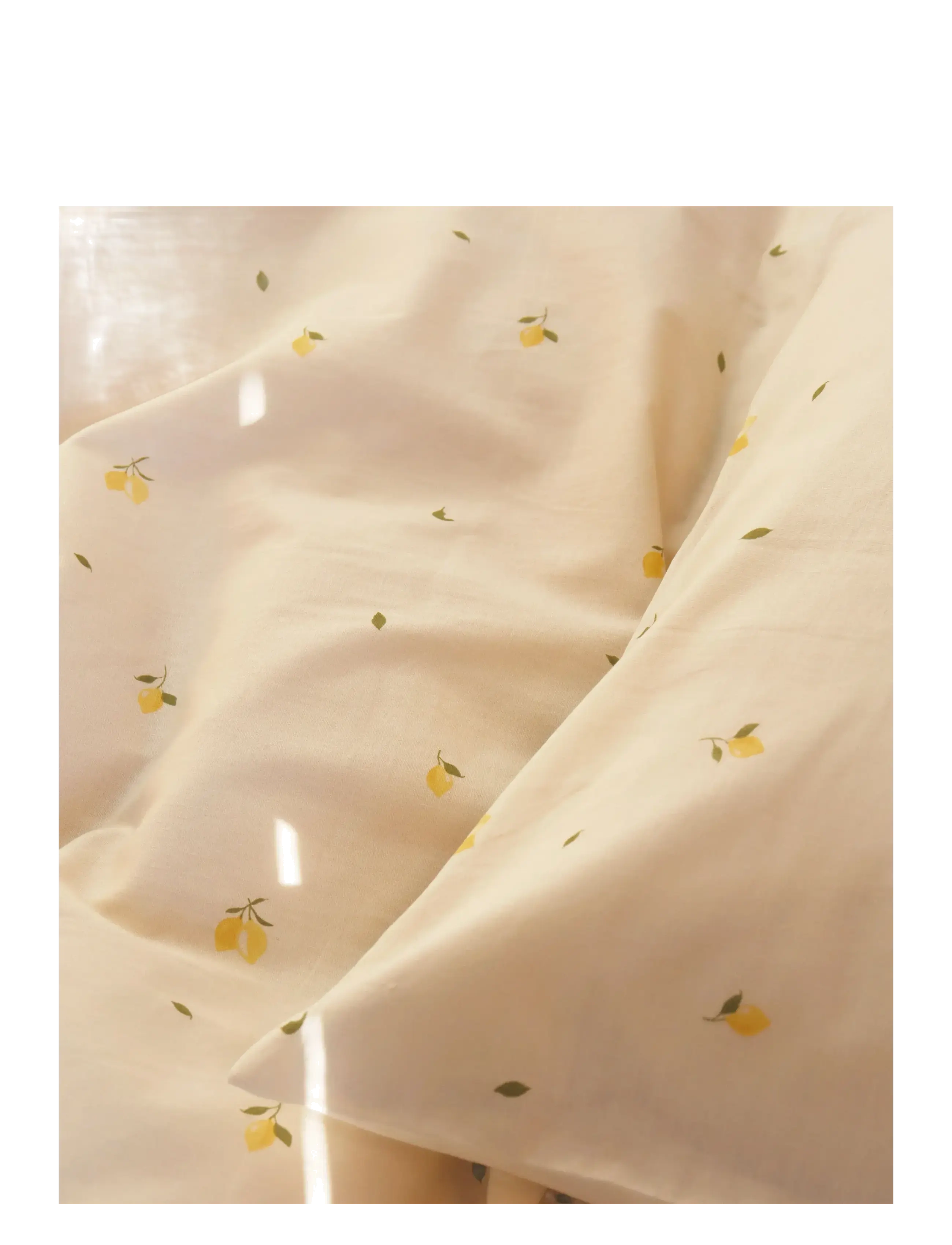 BrandMac - Bed linen "by mats" Lemons 100x140, 40x45 cm - bettwäsche-set - multi coloured - 2