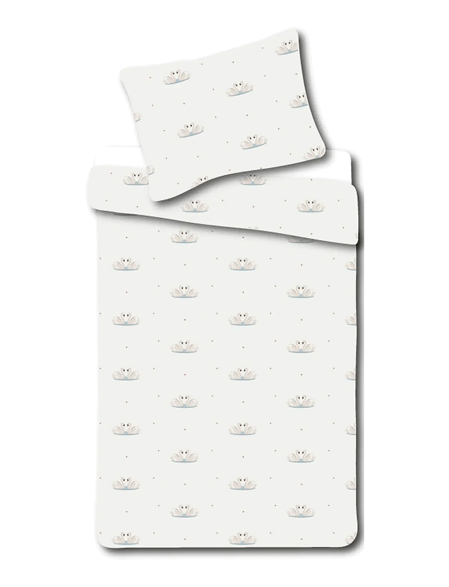 BrandMac - Bed linen "by mats" Swan love 100x140, 40x45 cm - voodilinad - multi coloured - 0