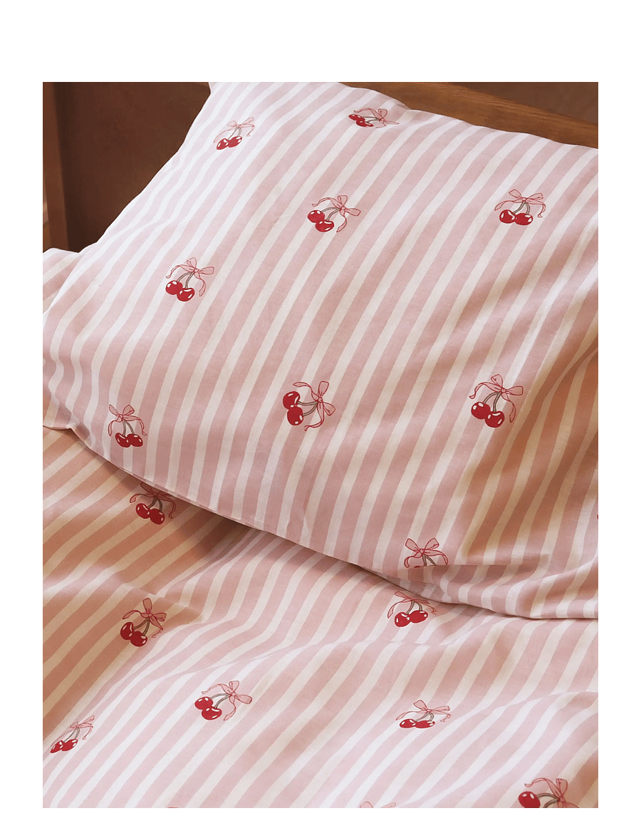 BrandMac - Bed linen "by mats" Cherry bow 70x100, 40x45 cm - rúmfatasett - multi coloured - 1