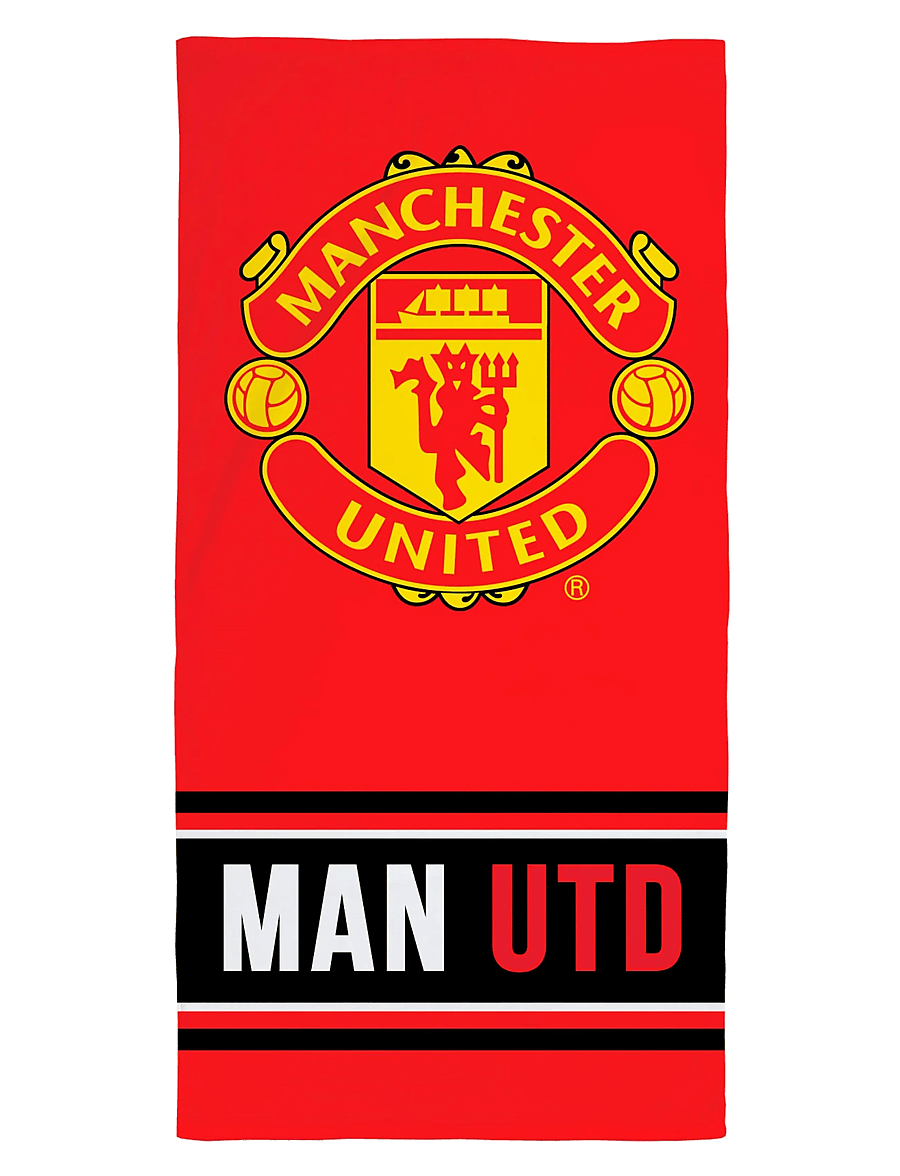 Fotboll - Manchester United 001 towel - 75x150cm - handdukar - multi coloured - 0