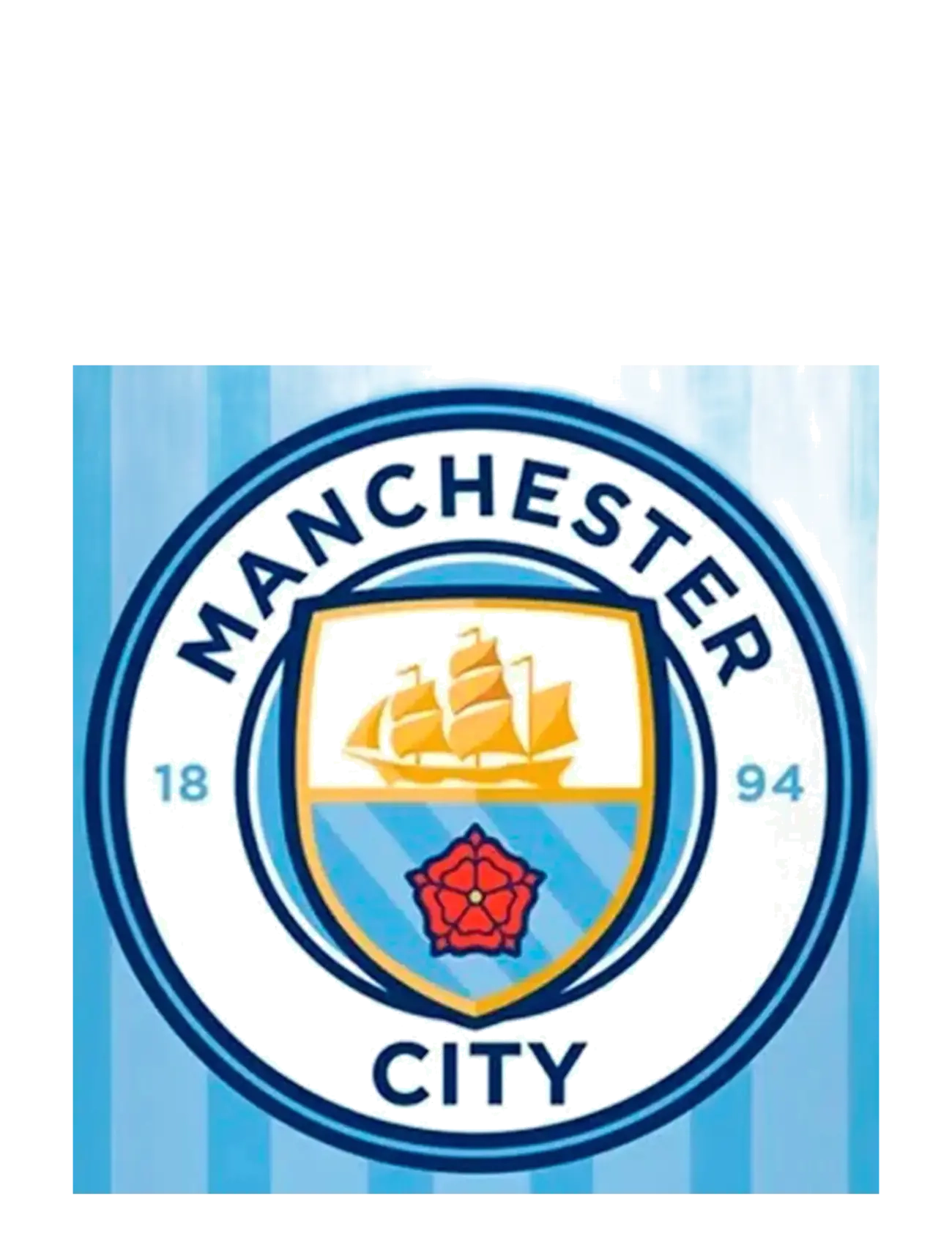 BrandMac Manchester City 001 towel - 75x150cm - Nouveautés - MULTI COLOURED / blue