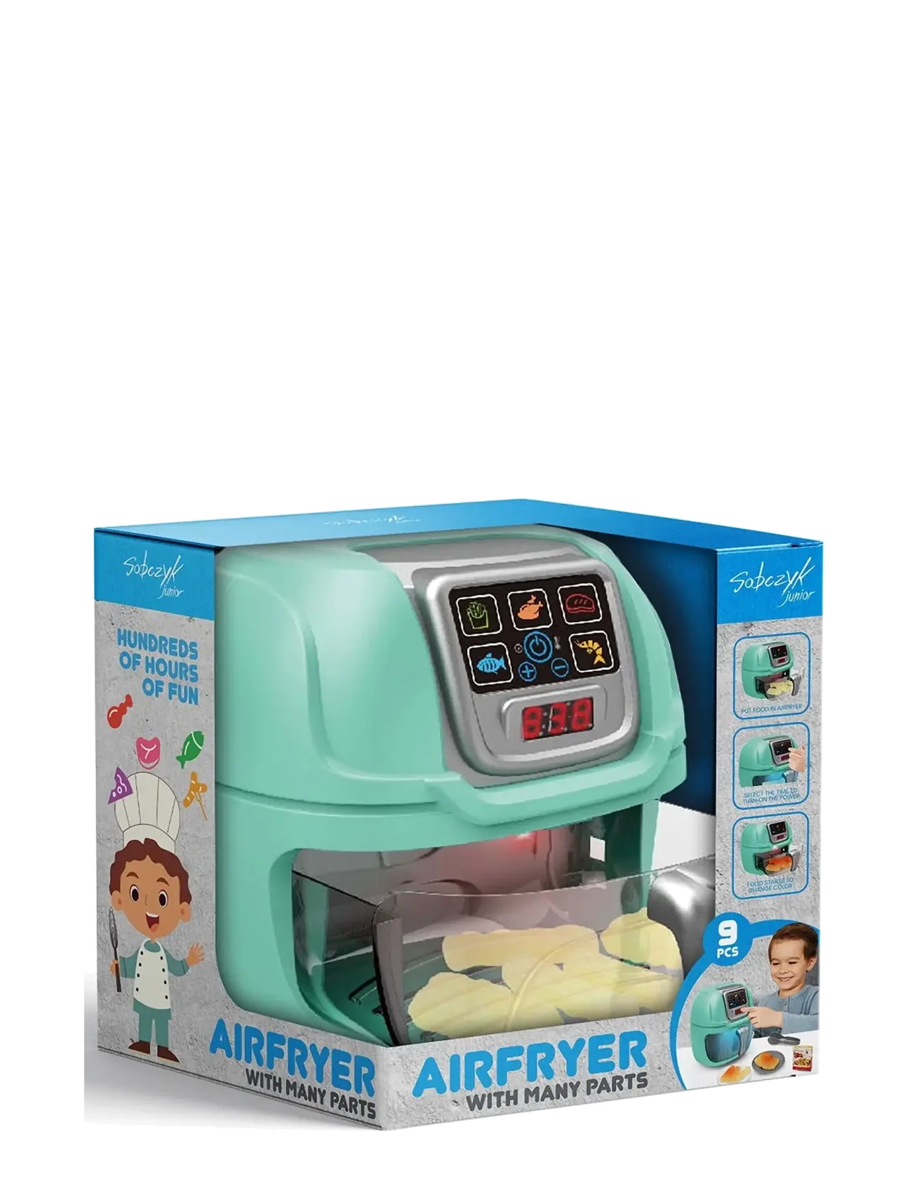 BrandMac Airfryer - 4 for 3 - MULTI COLOURED / green