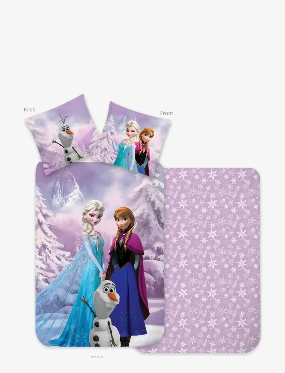 BrandMac - Bed linen Junior Frozen 42 - 100x140, 40x45 cm - påslakanset - multi coloured - 0