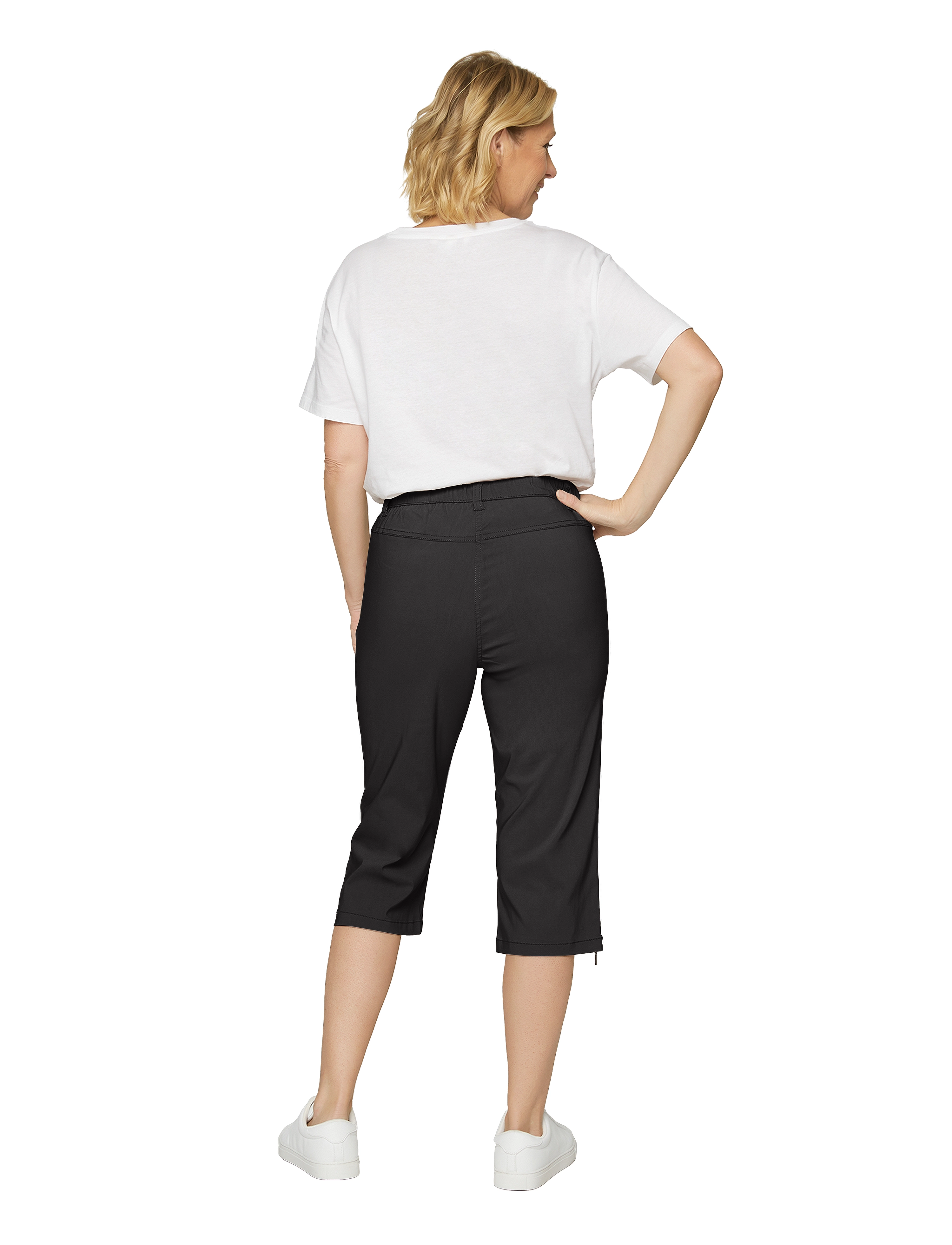 Brandtex - Capri pants - black - 5