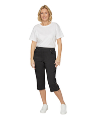 Brandtex - Capri pants - kapripüksid - black - 6