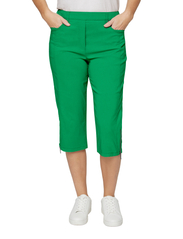 Brandtex - Capri pants - spodnie capri - bright green - 2