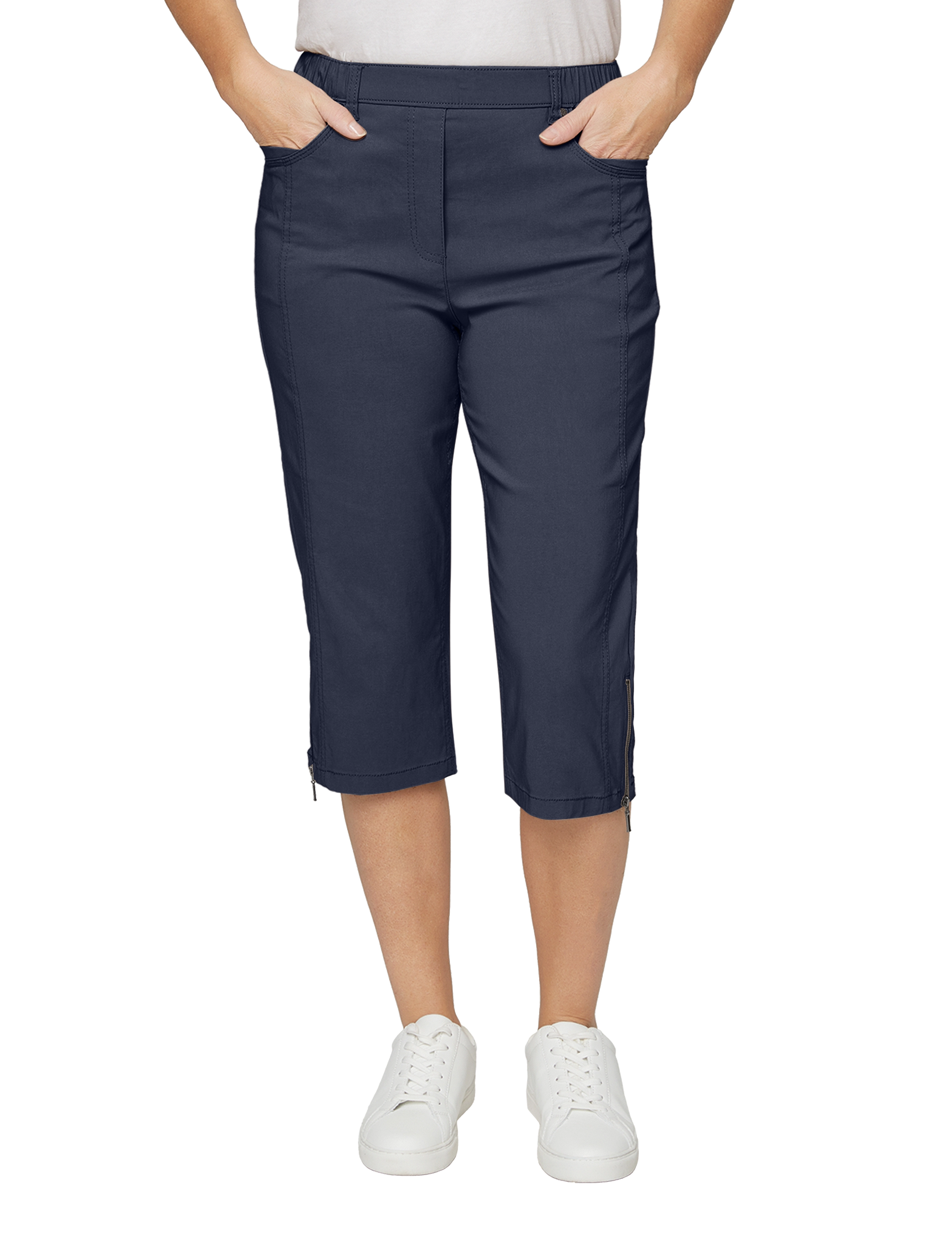 Brandtex - Capri pants - midnight blue - 0