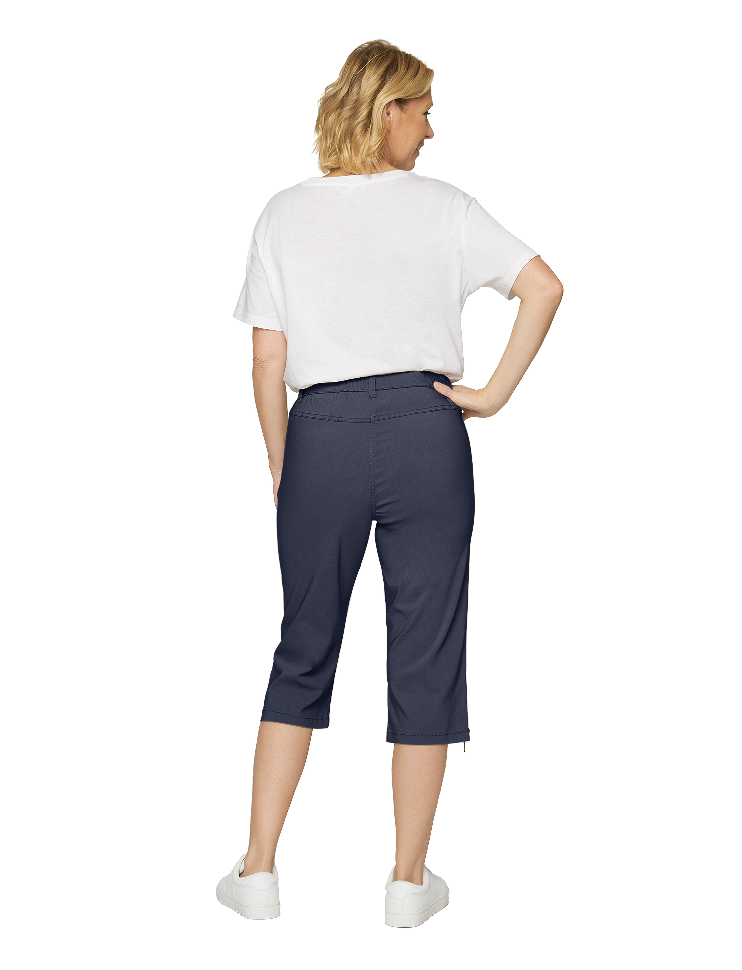 Brandtex - Capri pants - midnight blue - 5