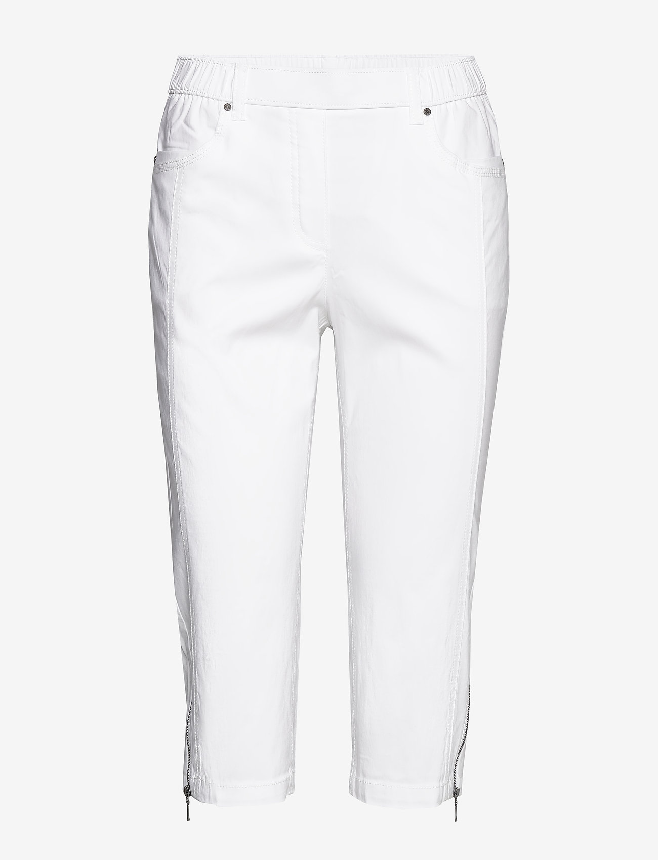 Brandtex - Capri pants - capribukser - white - 0