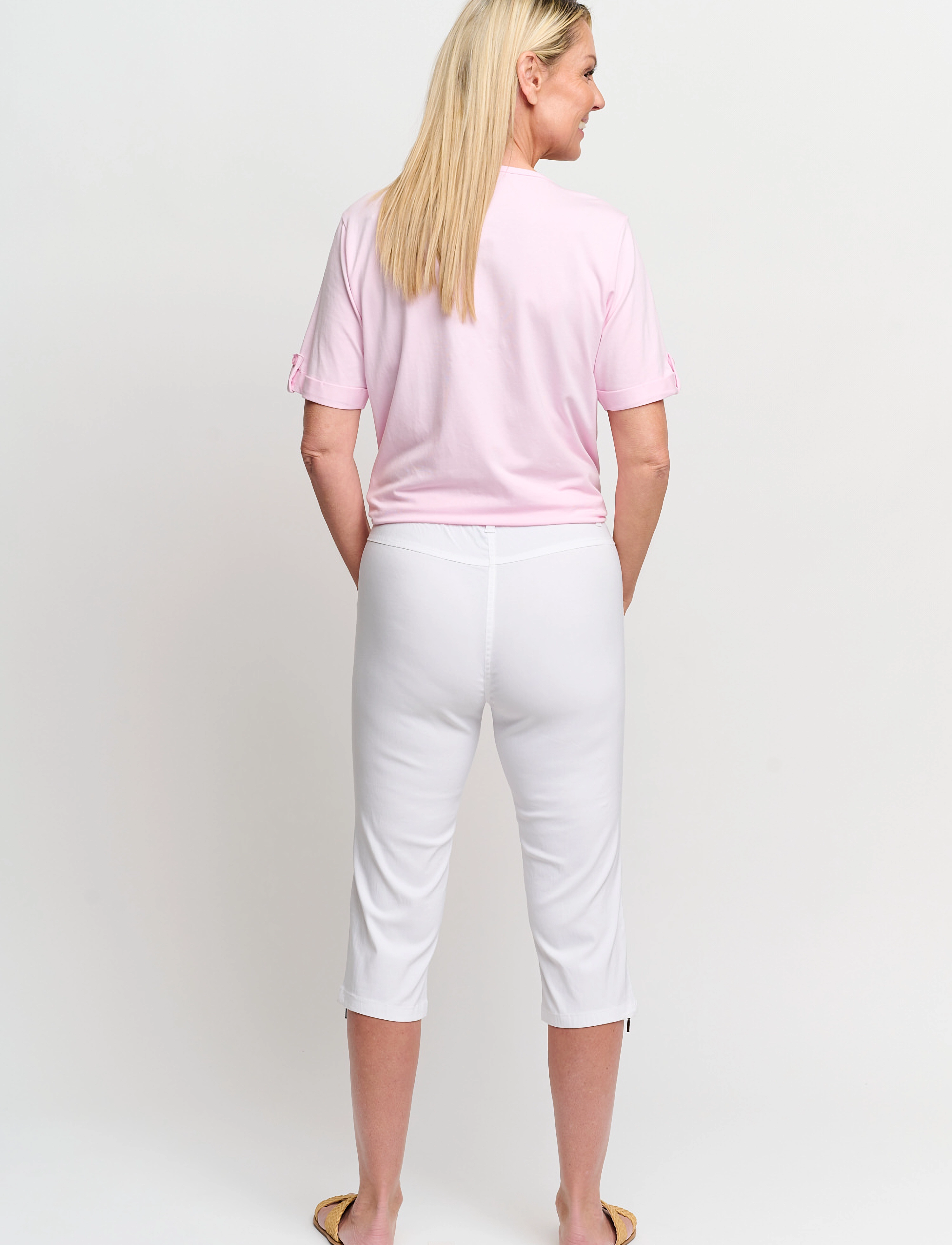 Brandtex - Capri pants - white - 5