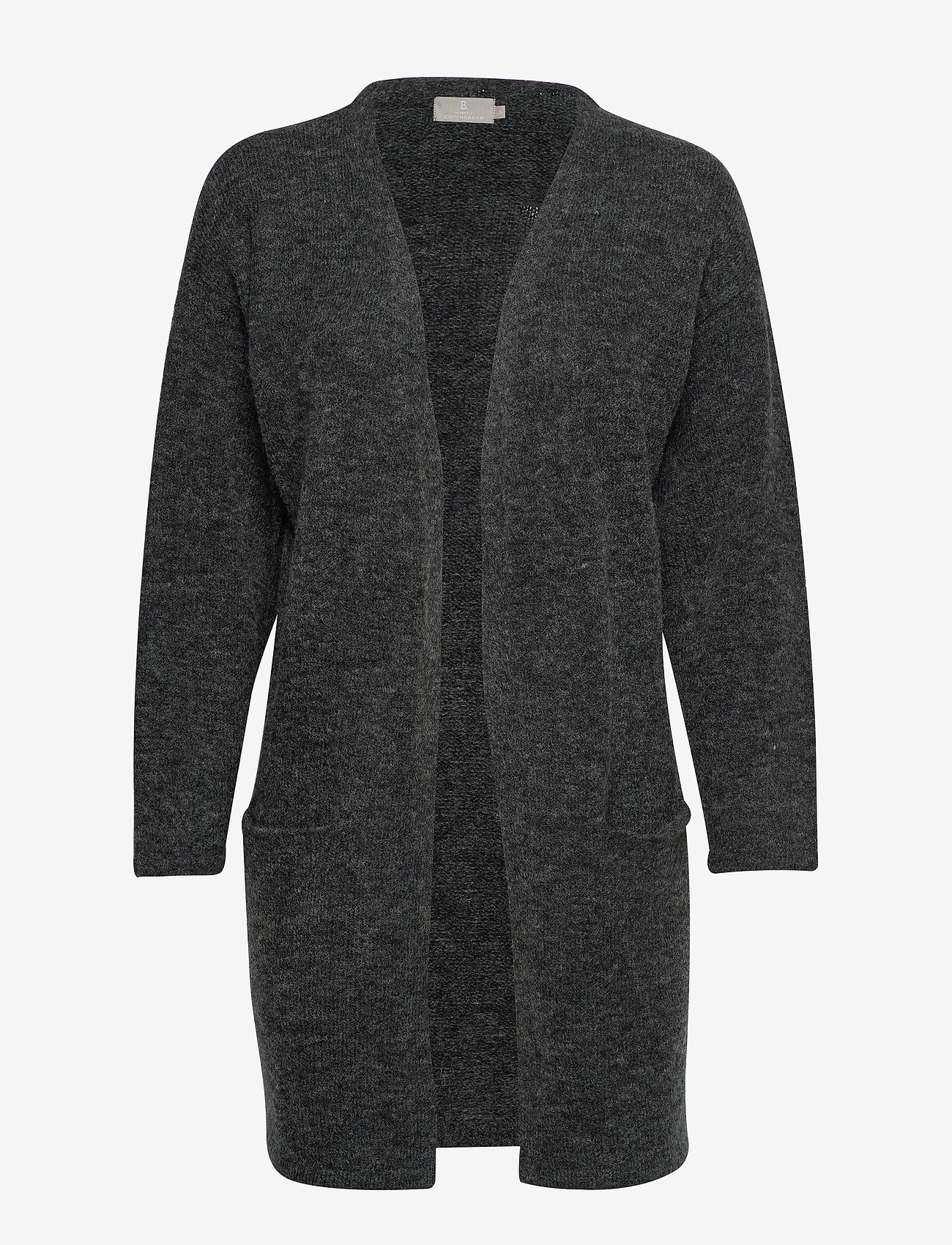 Brandtex - Cardigan-knit Heavy - grey mell. - 0