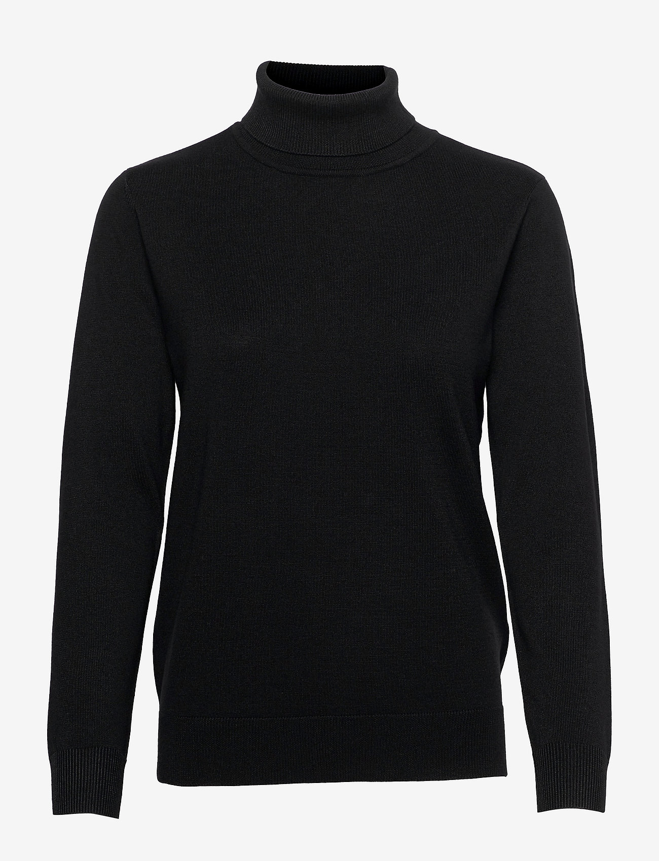 Brandtex - Pullover-knit Light - turtleneck - black - 0