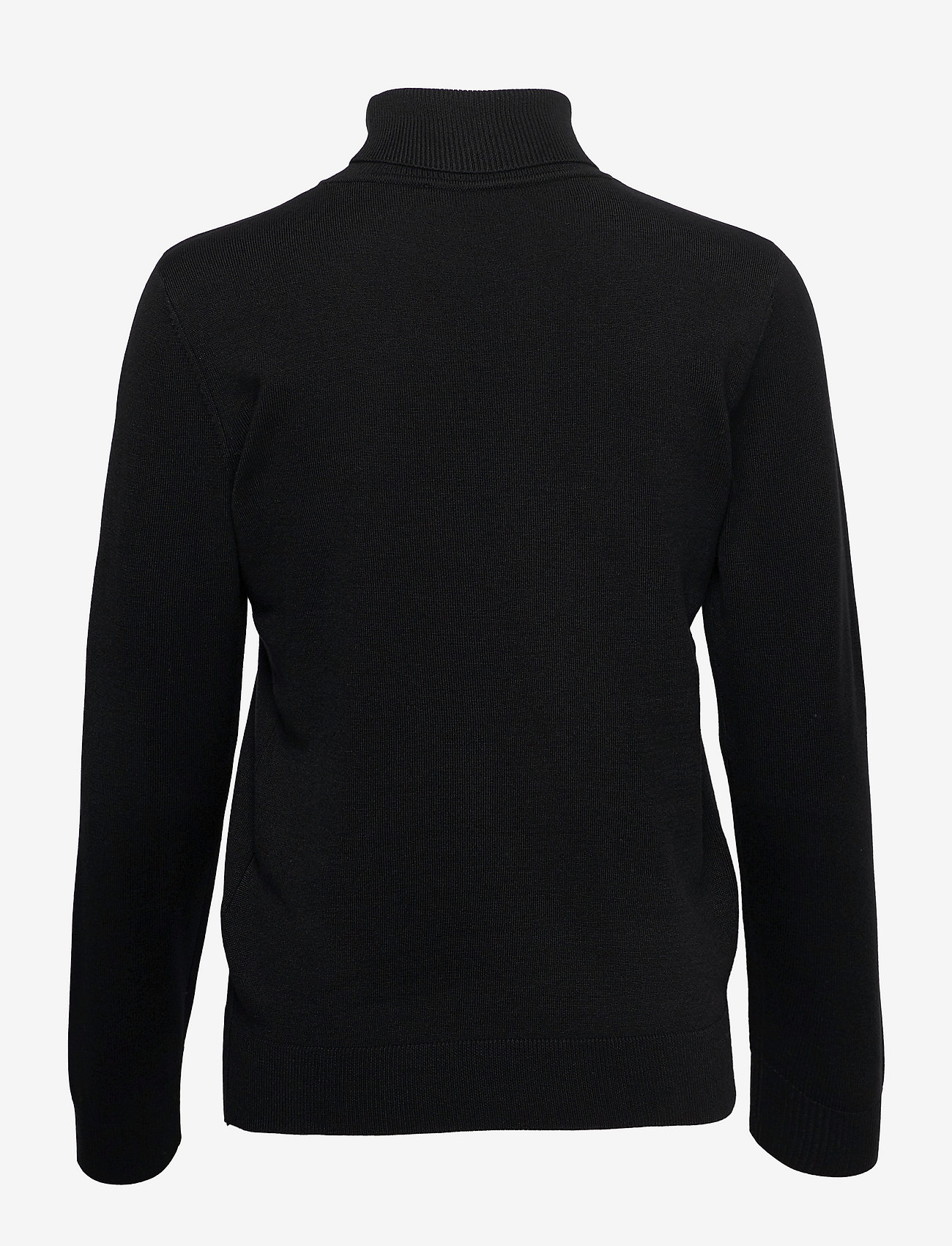 Brandtex - Pullover-knit Light - rullekraver - black - 1