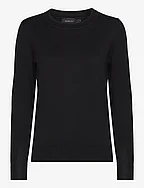 Pullover-knit Light - BLACK