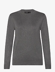 Brandtex - Pullover-knit Light - alhaisimmat hinnat - grey melange - 0