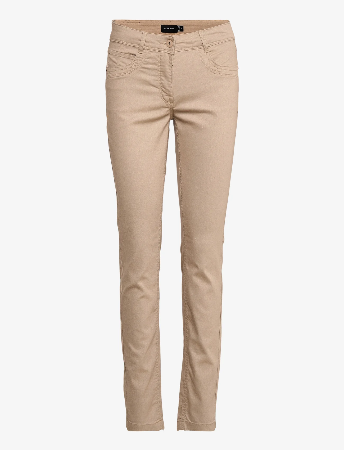 Brandtex - Casual pants - slim jeans - crockery - 0