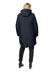 Brandtex - Coat Outerwear Light - wintermäntel - midnight blue - 3