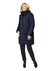 Brandtex - Coat Outerwear Light - winter jackets - midnight blue - 4