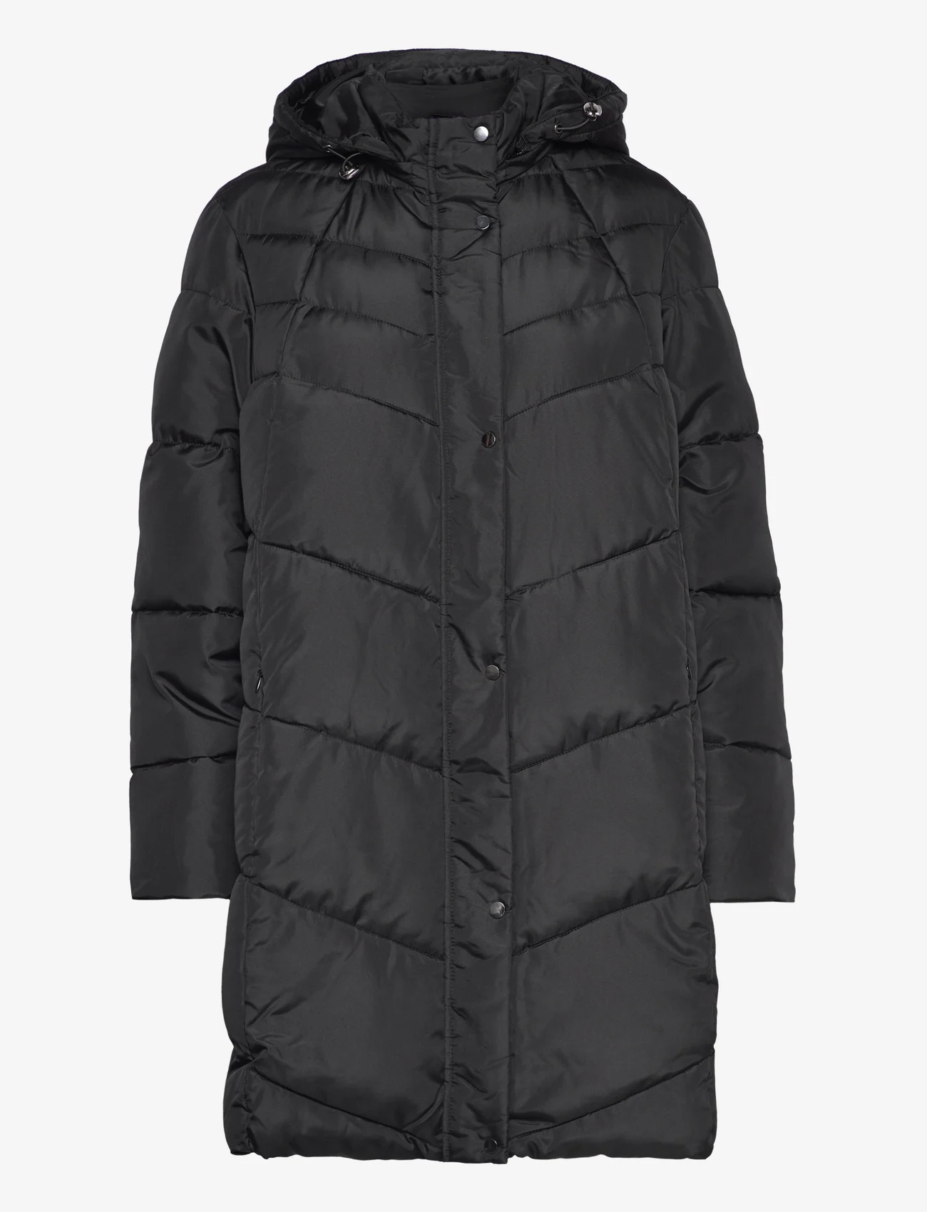 Brandtex - B. COASTLINE Coat Outerwear Light - down- & padded jackets - black - 0