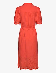 Brandtex - B. COPENHAGEN Dress-light woven - shirt dresses - living coral - 1