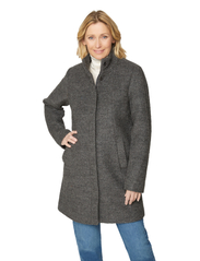 Brandtex - Coat Outerwear Light - winter jackets - med. grey mell. - 2