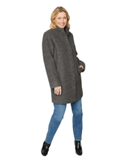 Brandtex - Coat Outerwear Light - winter coats - med. grey mell. - 4