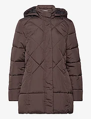 Brandtex - B. COASTLINE Jacket Outerwear Light - gefütterte & daunenjacken - chocolate brown - 0