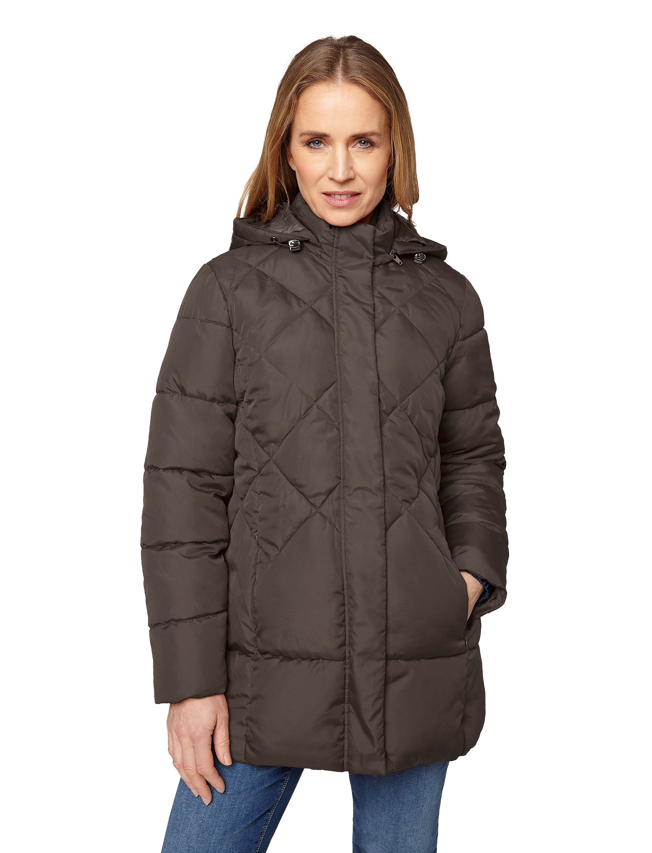 Brandtex - B. COASTLINE Jacket Outerwear Light - down- & padded jackets - chocolate brown - 0