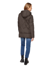 Brandtex - B. COASTLINE Jacket Outerwear Light - down- & padded jackets - chocolate brown - 3