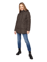 Brandtex - B. COASTLINE Jacket Outerwear Light - winter jackets - chocolate brown - 4