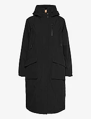 Brandtex - B. COASTLINE Coat Outerwear Heavy - vinterjackor - black - 0