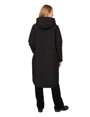 Brandtex - B. COASTLINE Coat Outerwear Heavy - winter jackets - black - 5
