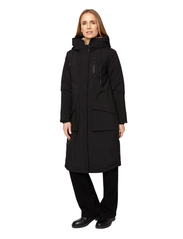 Brandtex - B. COASTLINE Coat Outerwear Heavy - winter coats - black - 6