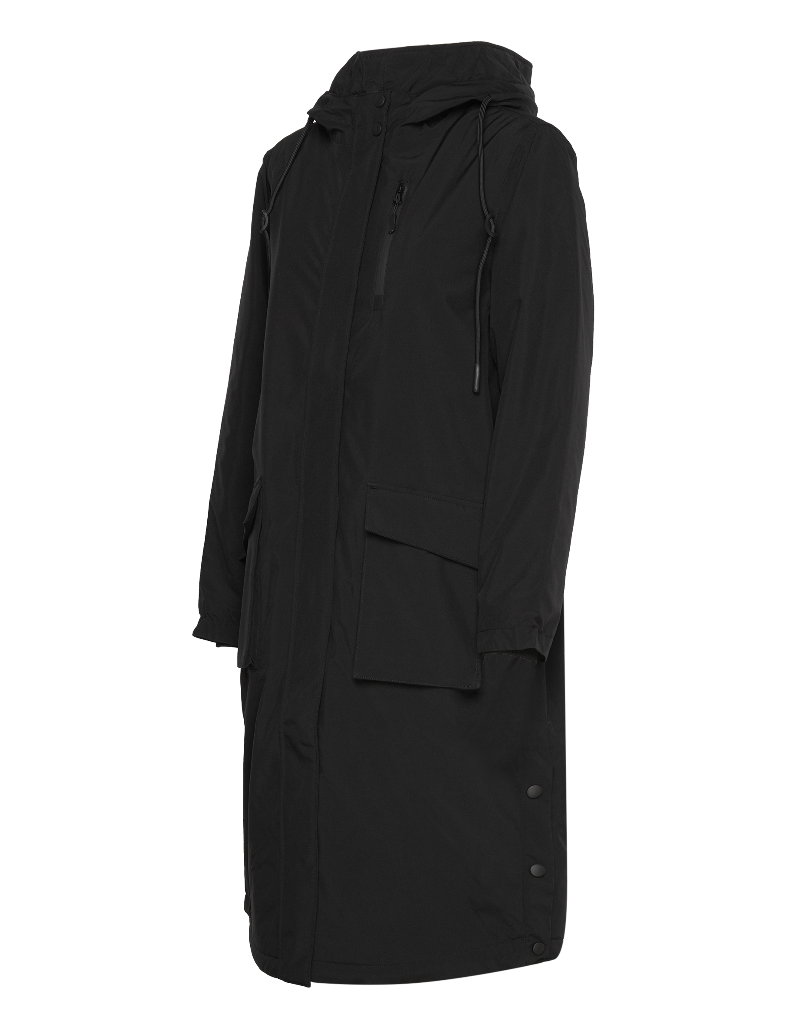 Brandtex - B. COASTLINE Coat Outerwear Heavy - black - 3