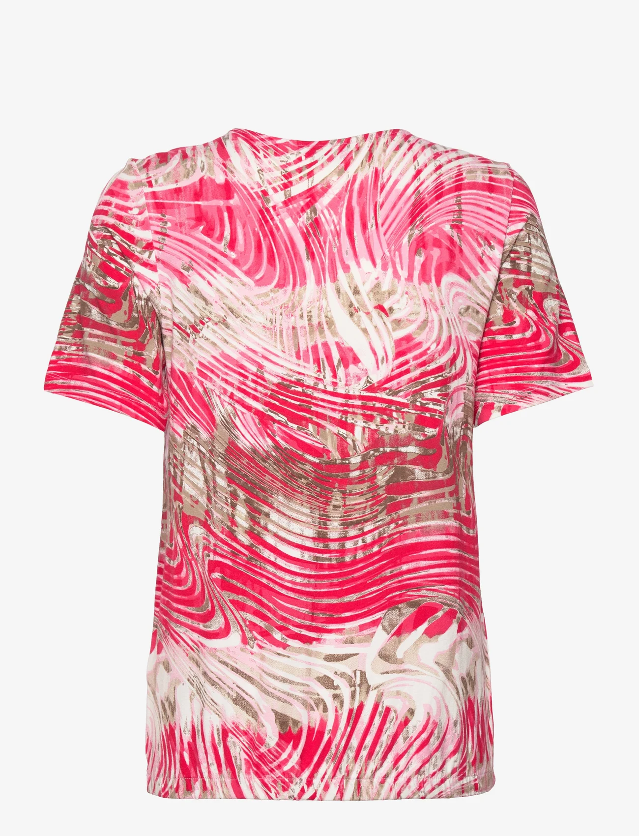 Brandtex - T-shirt s/s - t-shirts - pink mix - 1