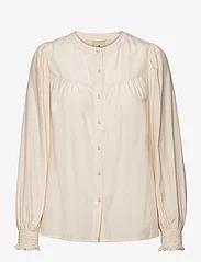 Brandtex - B. COPENHAGEN Shirt l/s Woven - long-sleeved blouses - whitecap - 0