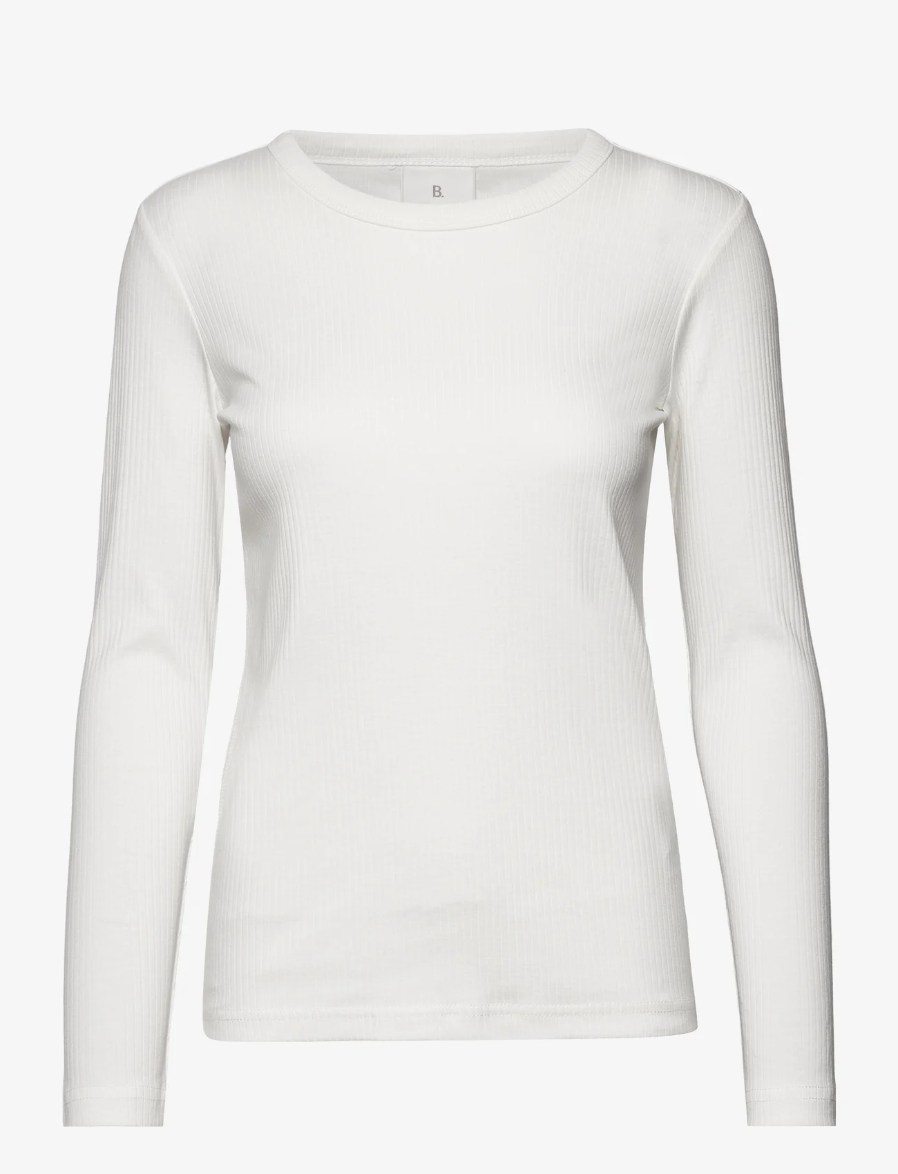 Brandtex - B. COASTLINE T-shirt l/s - long-sleeved tops - offwhite - 0