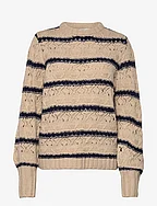 B. COASTLINE Pullover-knit Heavy - NAVY