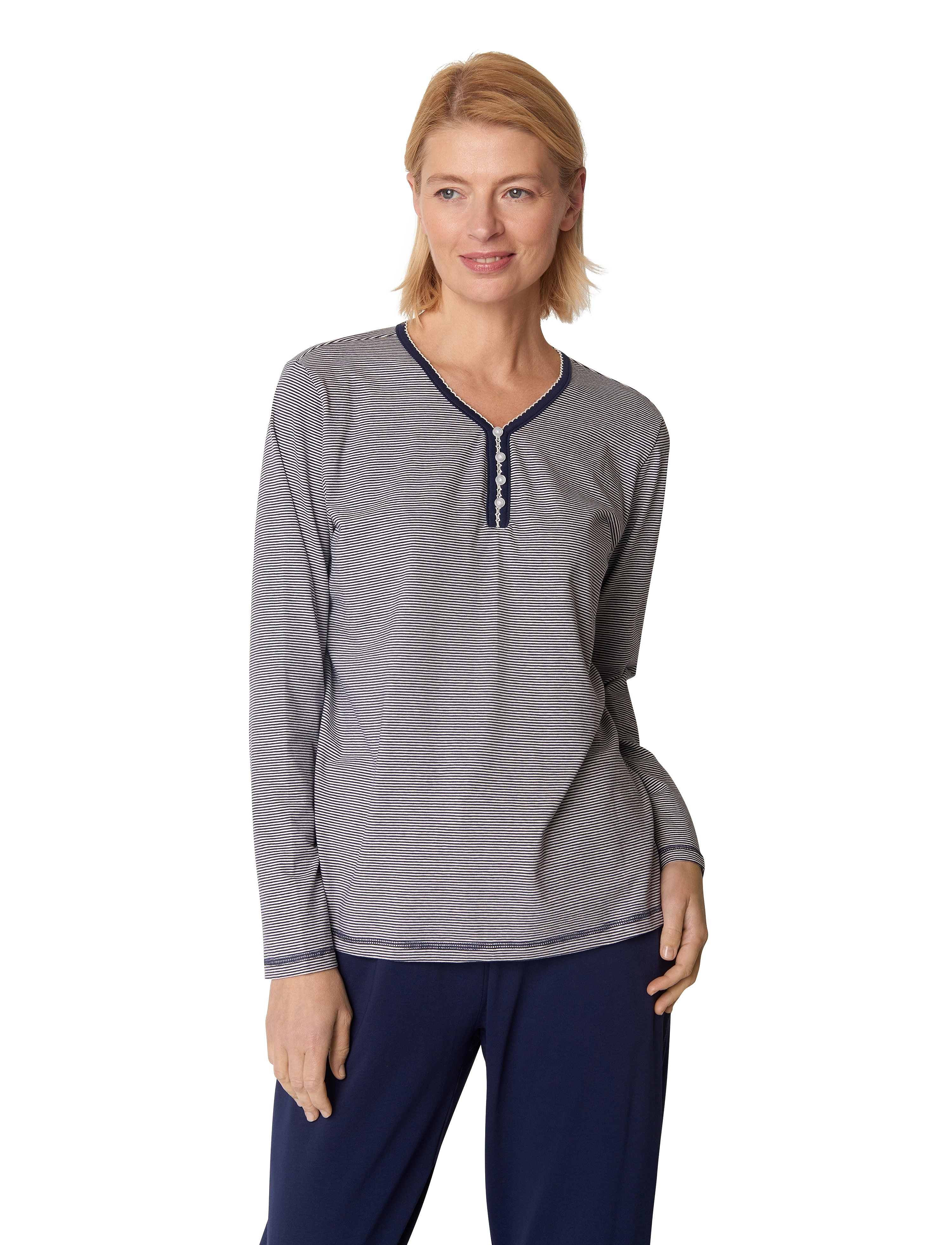 Brandtex - Nightsuit - navy blue - 4