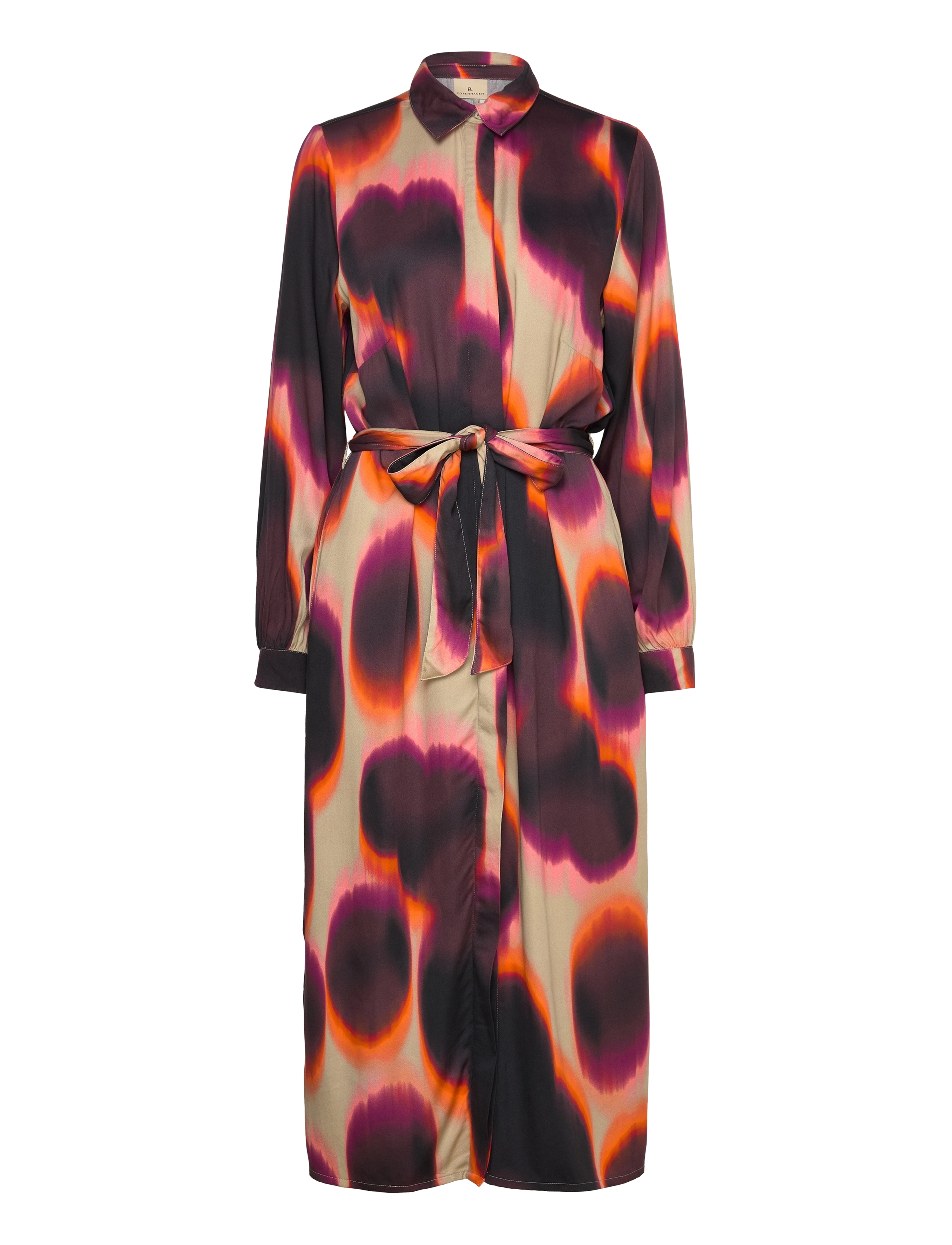 Brandtex - B. COPENHAGEN Dress-light woven - dark sand - 0