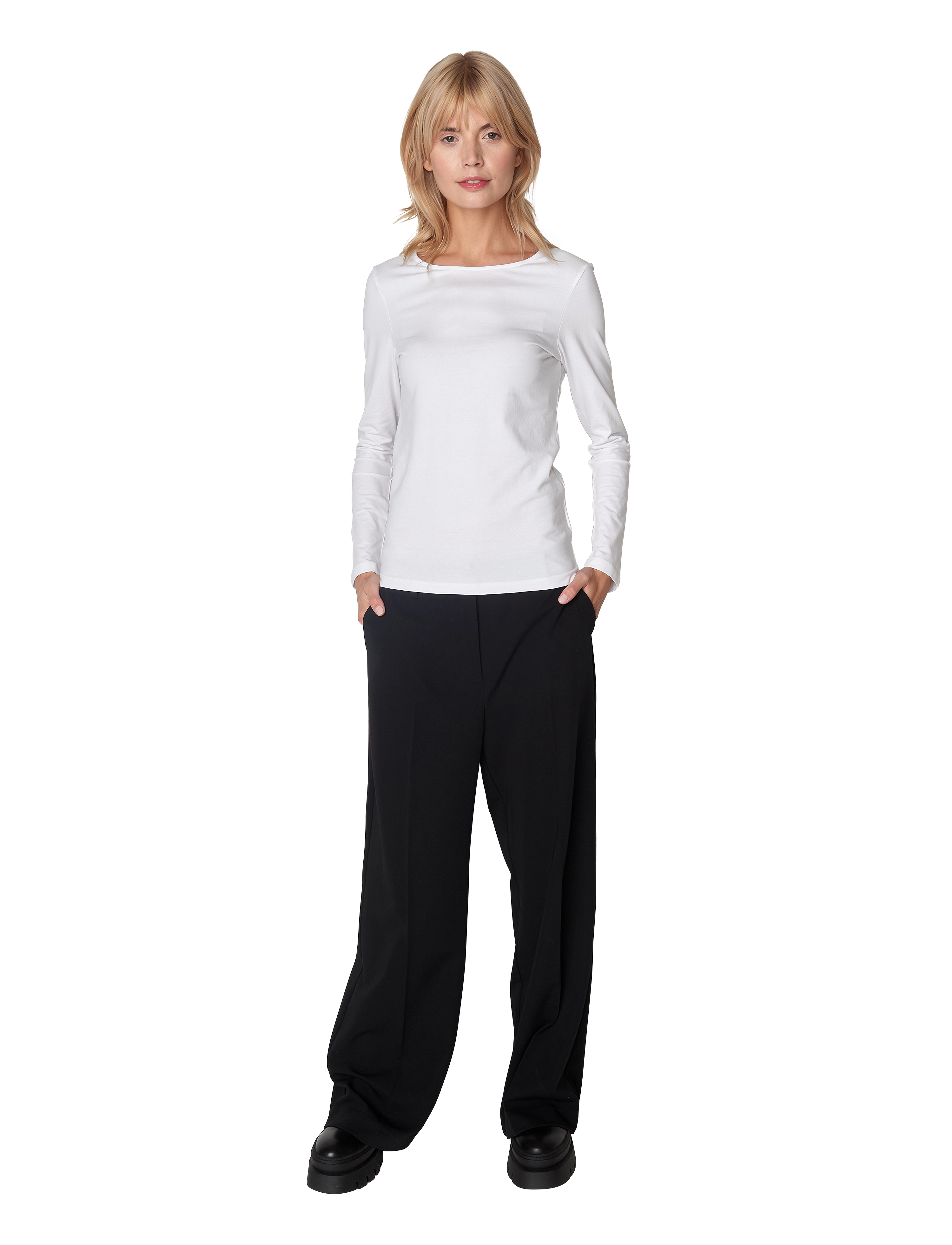 Brandtex - B. COPENHAGEN Casual pants - black - 4