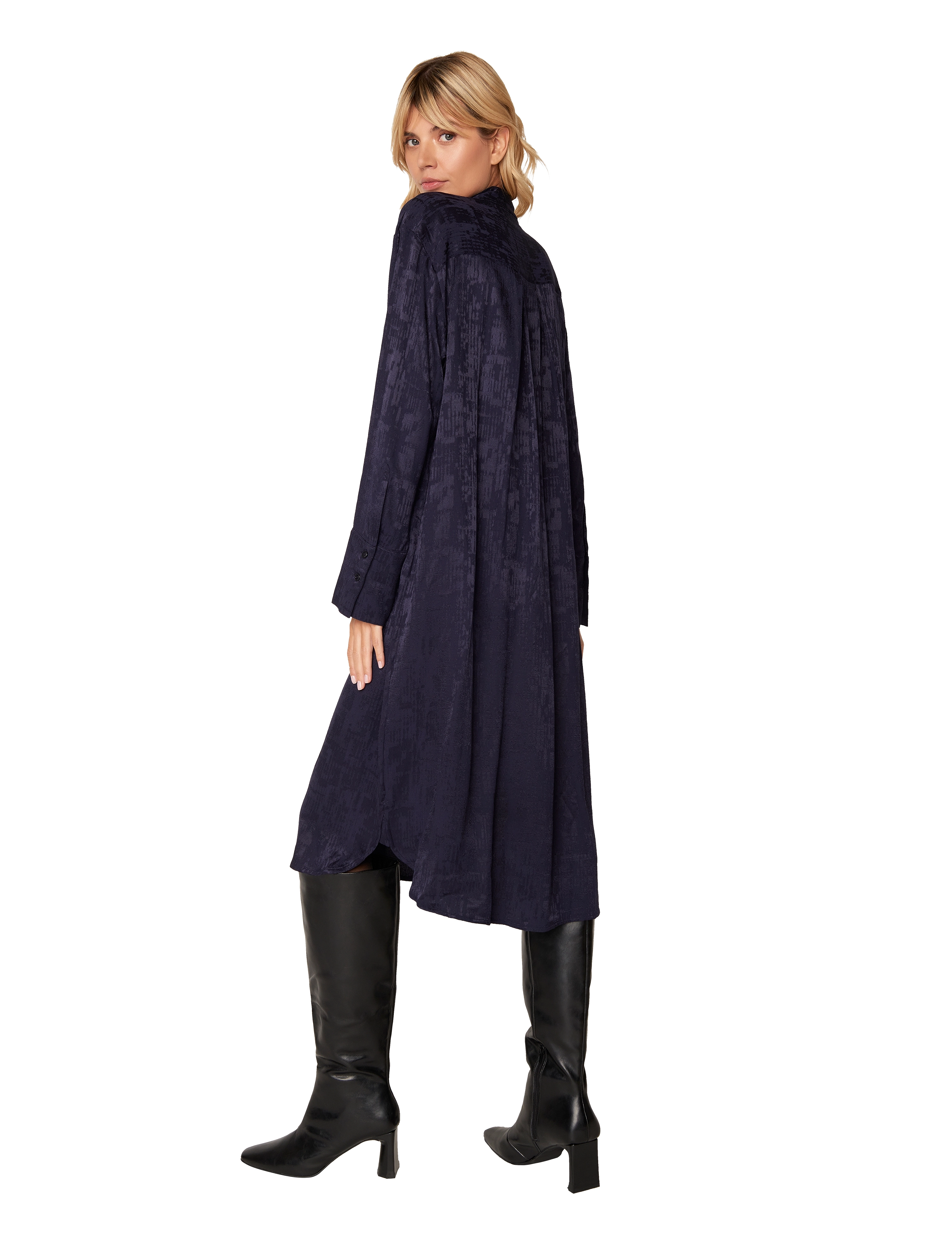 Brandtex - B. COPENHAGEN Dress-light woven - dark blue - 4