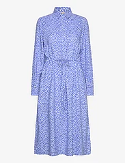 Brandtex - B. COPENHAGEN Dress-light woven - summer dresses - blue bonnet - 0