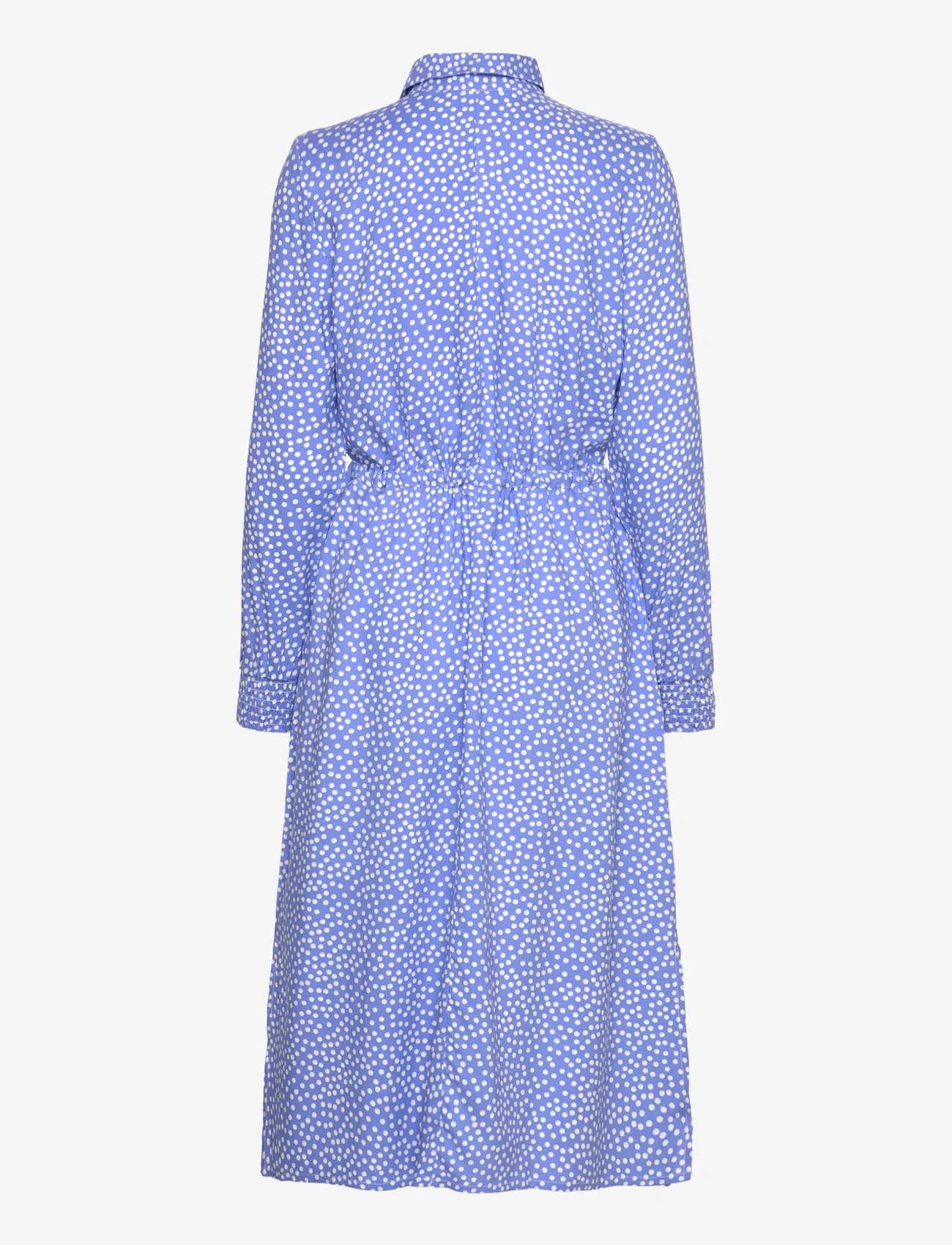 Brandtex - B. COPENHAGEN Dress-light woven - summer dresses - blue bonnet - 1