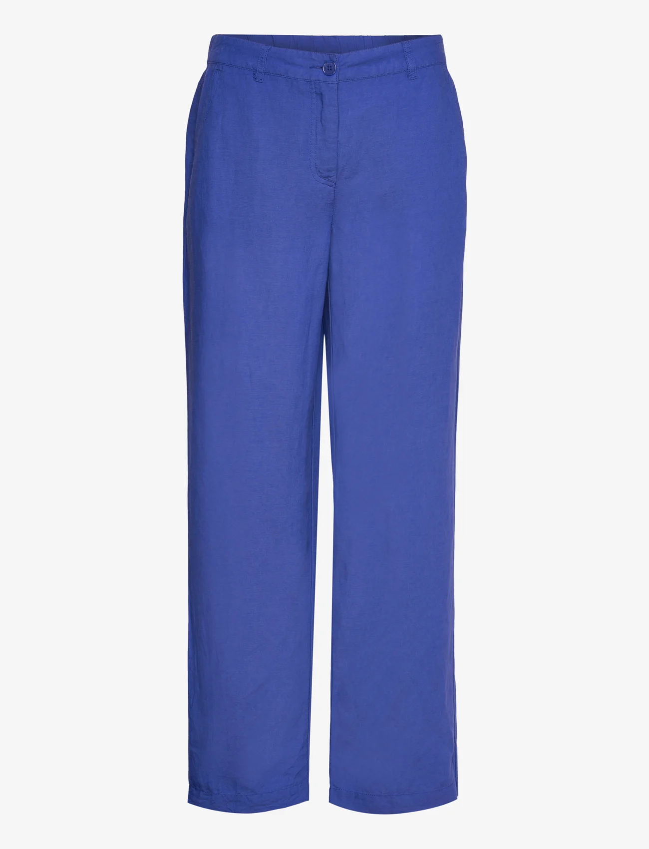 Brandtex - Casual pants - spodnie szerokie - clear blue - 0