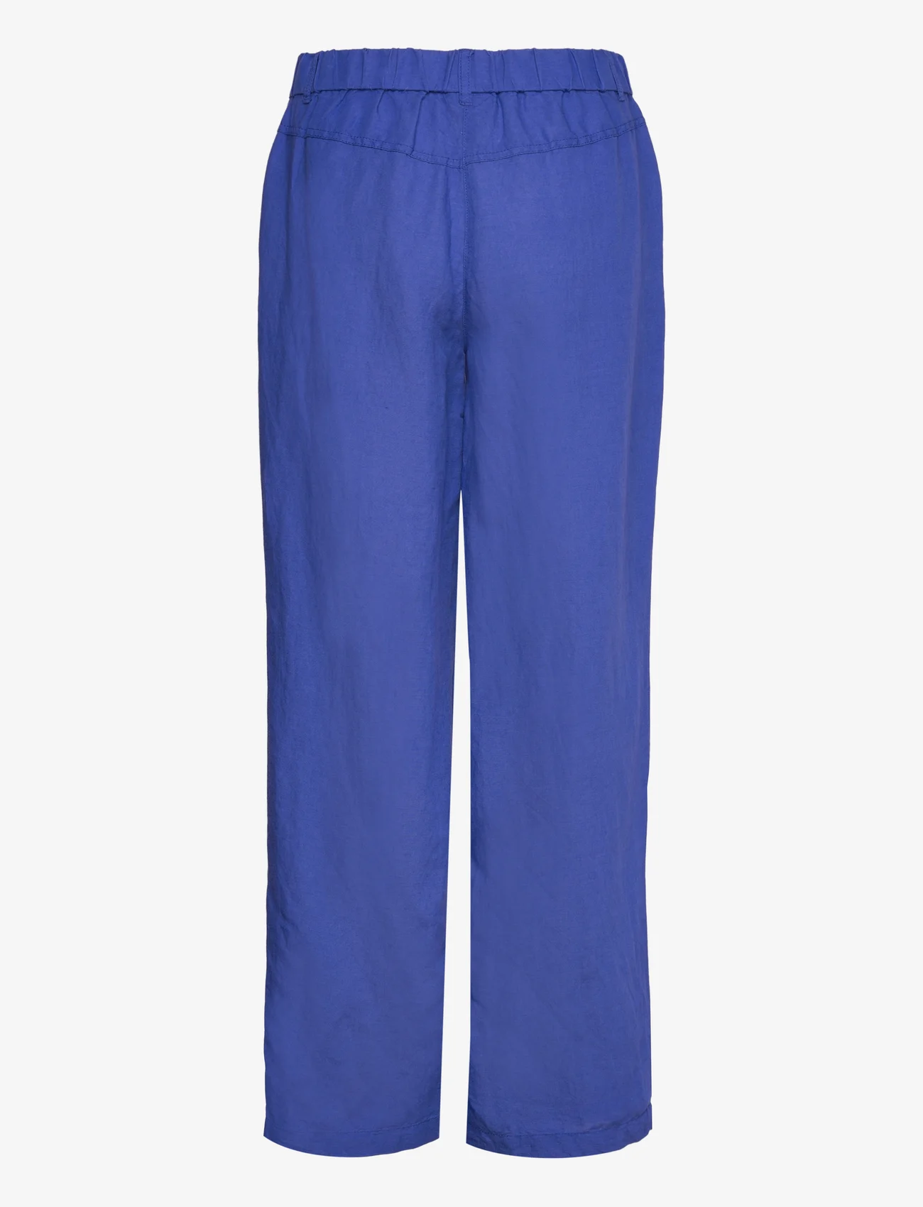 Brandtex - Casual pants - spodnie szerokie - clear blue - 1