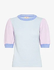 Brandtex - B. COPENHAGEN Pullover-knit Light - sweaters - chambray blue - 0