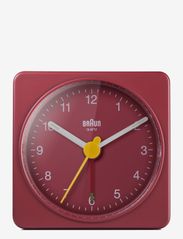Braun - Braun Alarm Clock - alarm clocks - red - 1