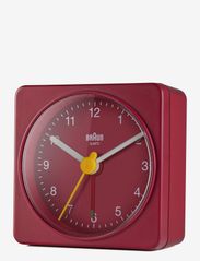 Braun - Braun Alarm Clock - alarm clocks - red - 2